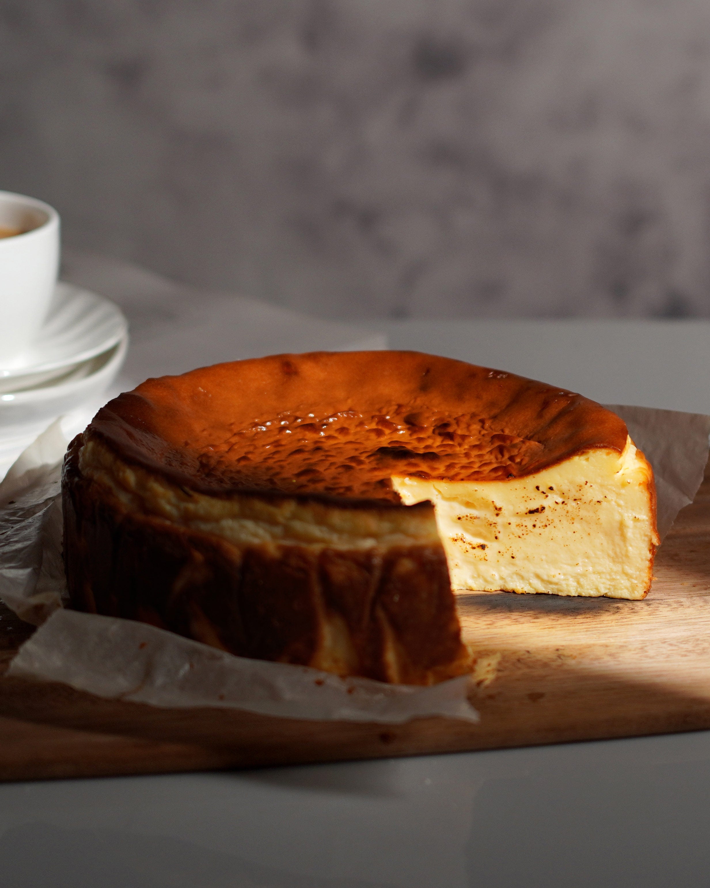 Toasty Burnt Cheesecake