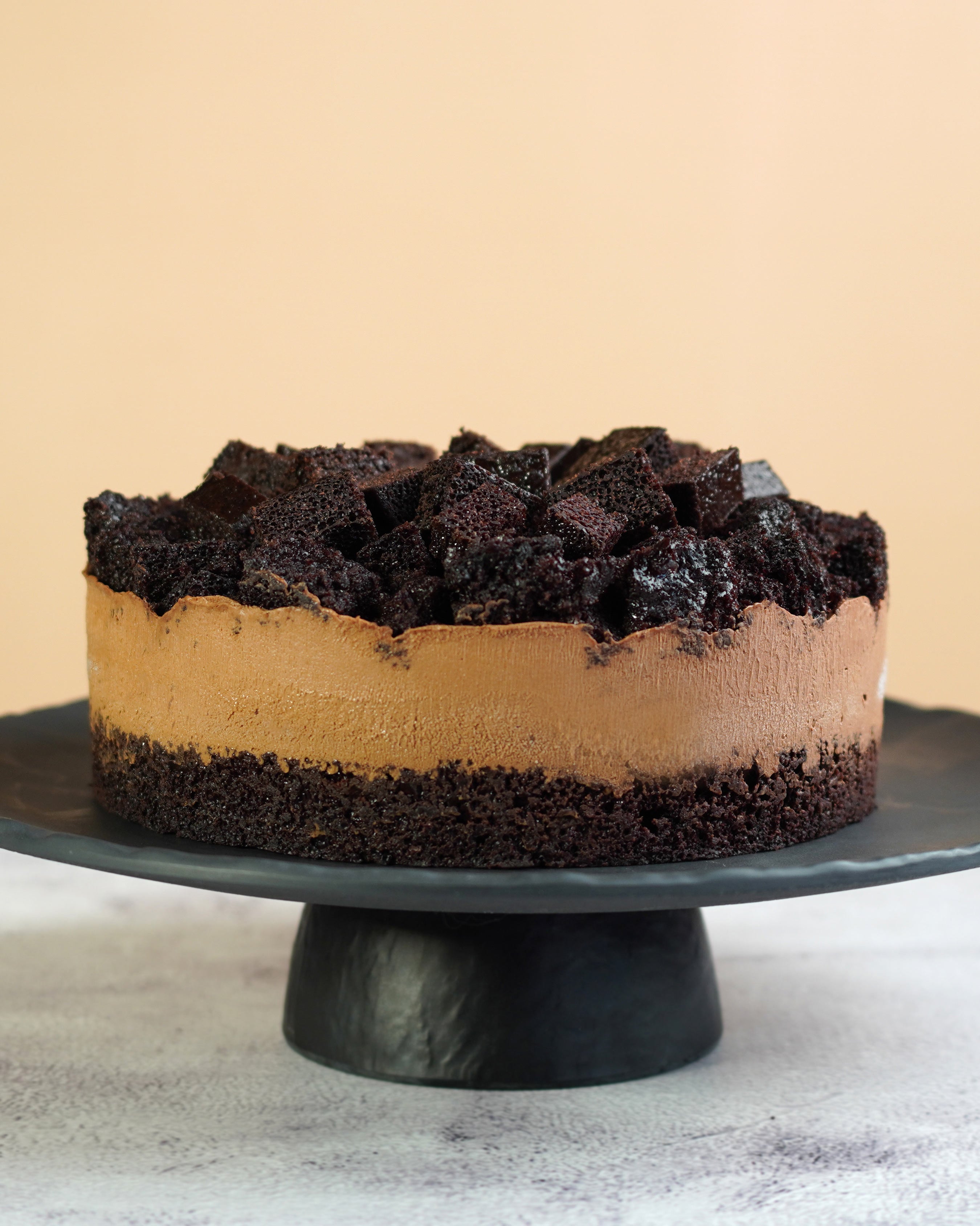 Naughty and Nice Chocolate Cheesecake