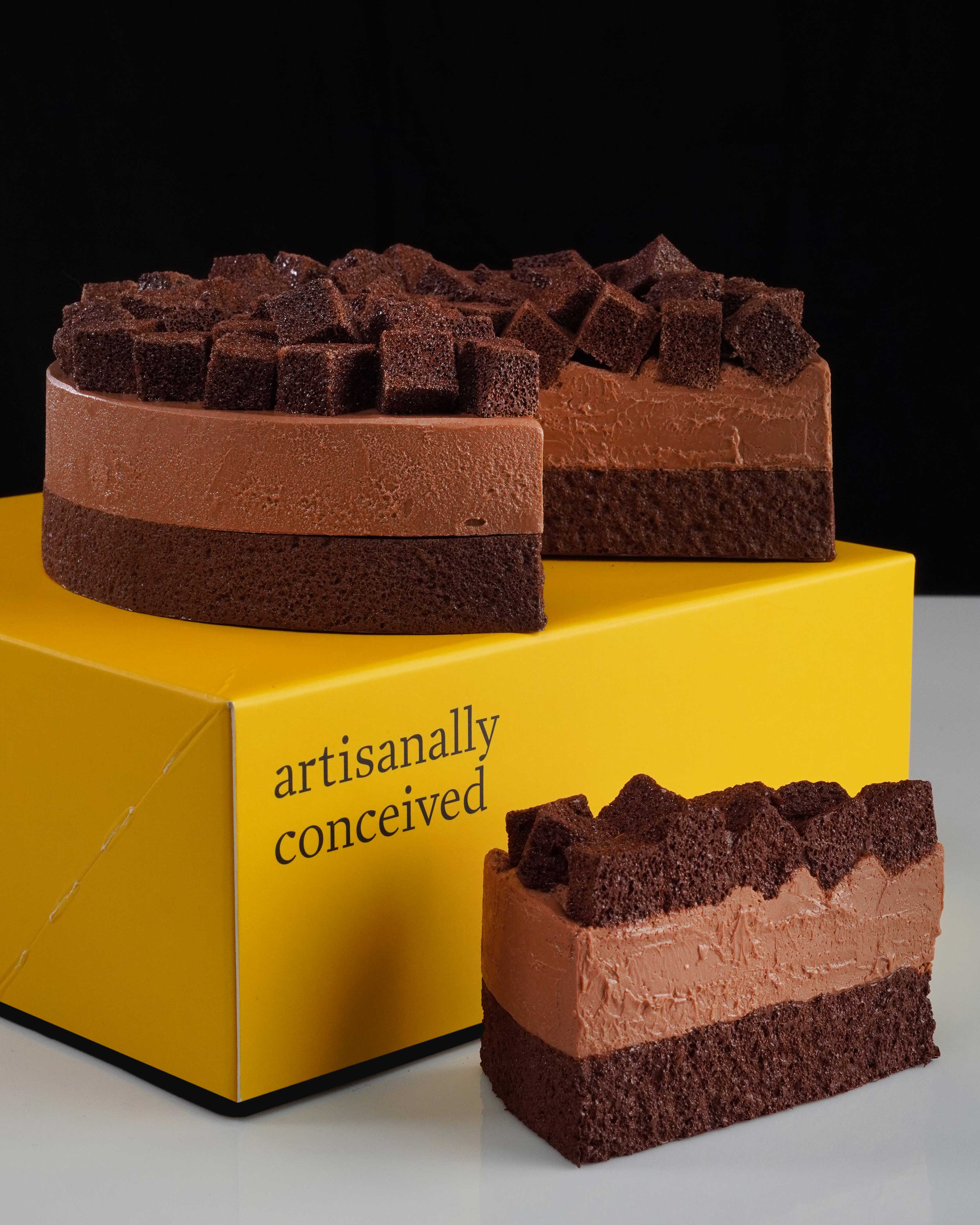 Naughty and Nice Chocolate Cheesecake