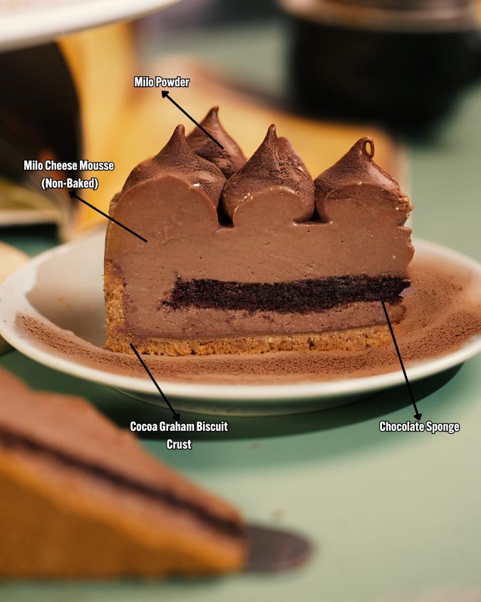 Milo Dinosaur Cheesecake