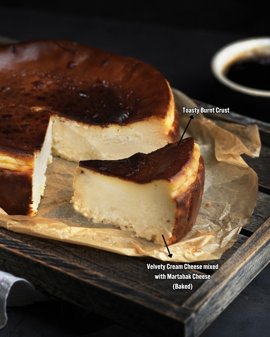 Toasty Burnt Cheesecake