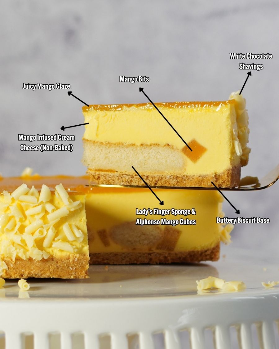 Tropical Mango Cheesecake